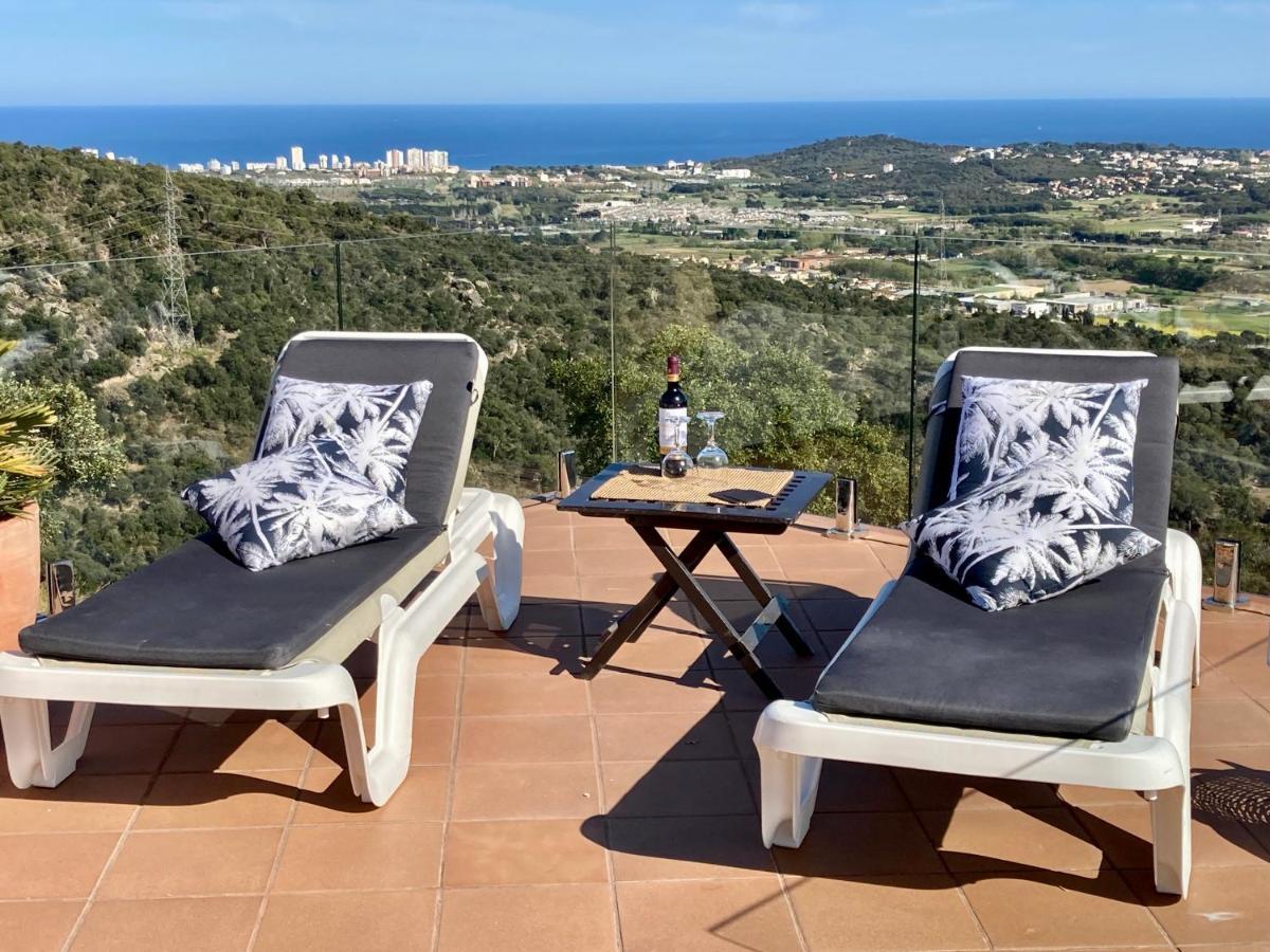 Villa Gardenia Mit Pool Und Traumhaftem Meerblick Santa Cristina d'Aro Dış mekan fotoğraf
