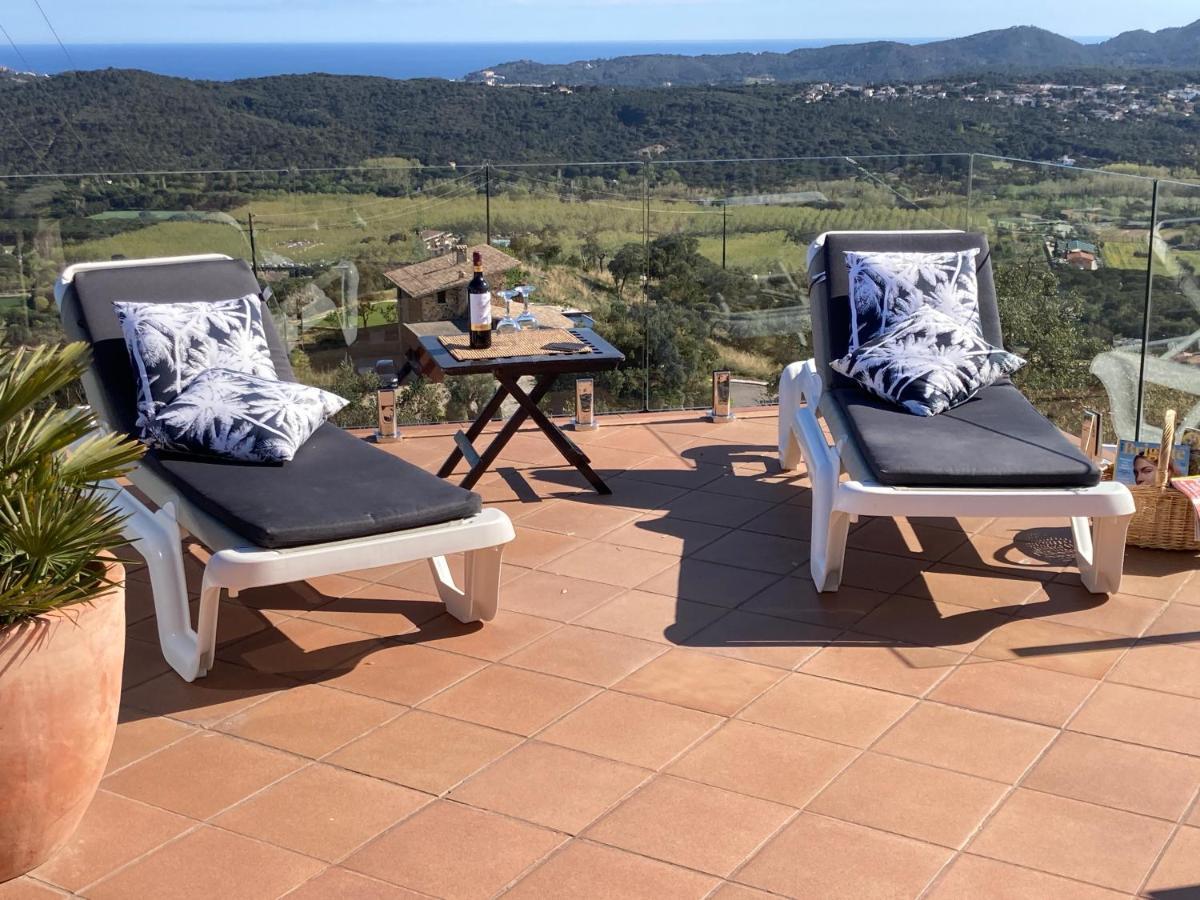 Villa Gardenia Mit Pool Und Traumhaftem Meerblick Santa Cristina d'Aro Dış mekan fotoğraf
