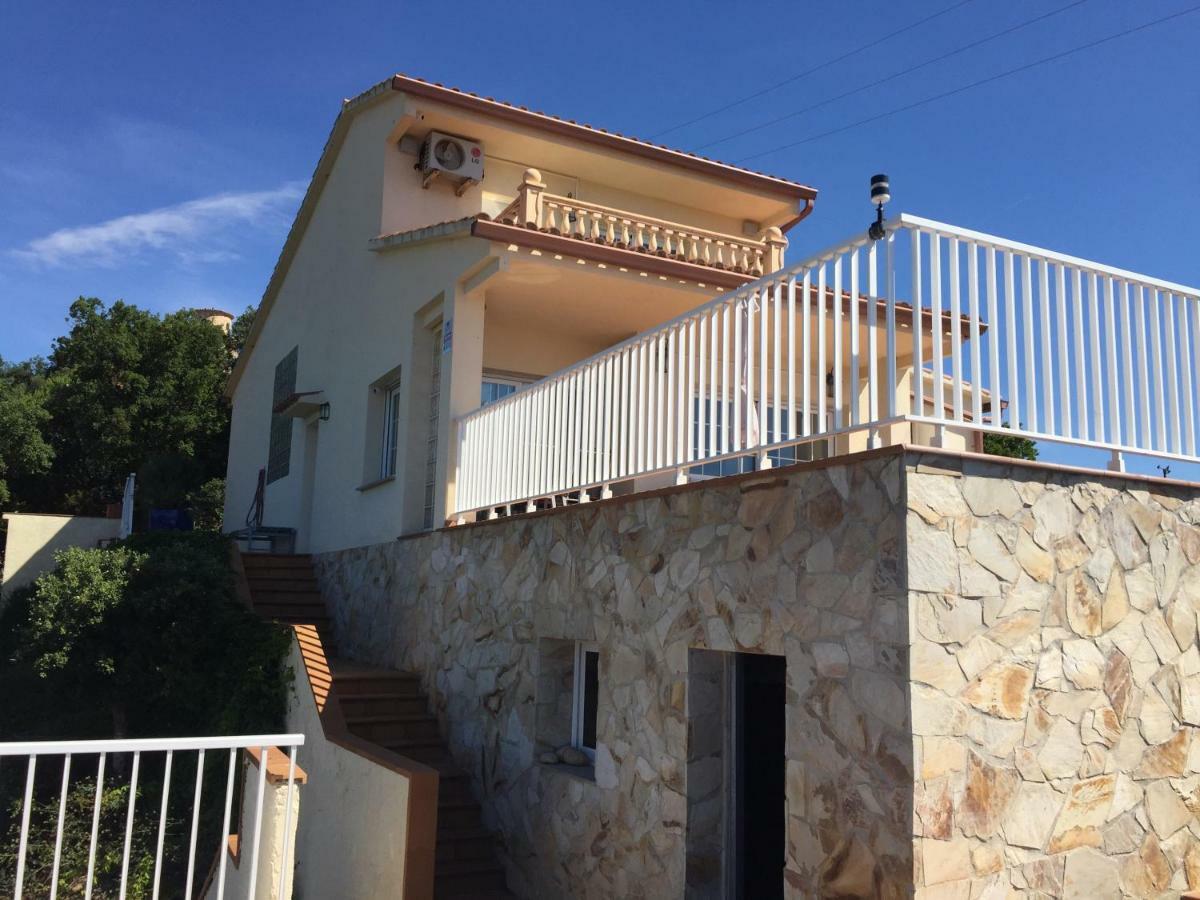 Villa Gardenia Mit Pool Und Traumhaftem Meerblick Santa Cristina d'Aro Dış mekan fotoğraf
