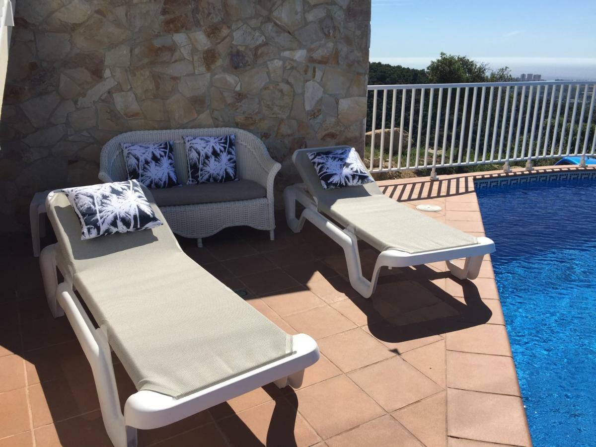 Villa Gardenia Mit Pool Und Traumhaftem Meerblick Santa Cristina d'Aro Dış mekan fotoğraf